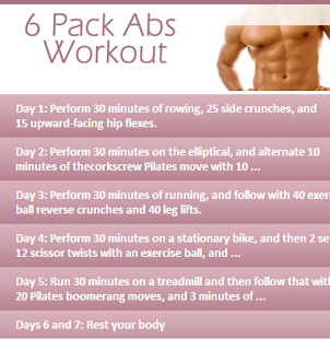 6 Pack Abs Workout Screenshots 0