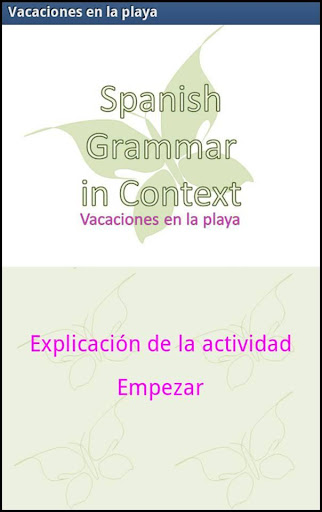 Spanish Grammar in Context 1