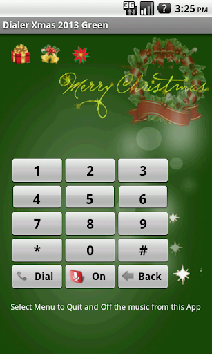 Dialer Xmas 2013 Green