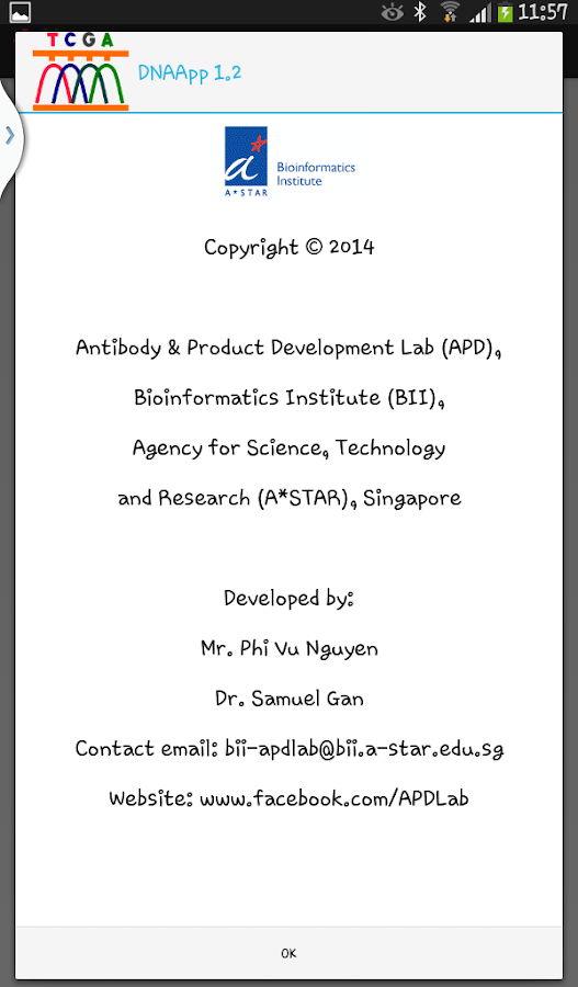   DNAApp: DNA sequence analyzer — ekrānuzņēmums 