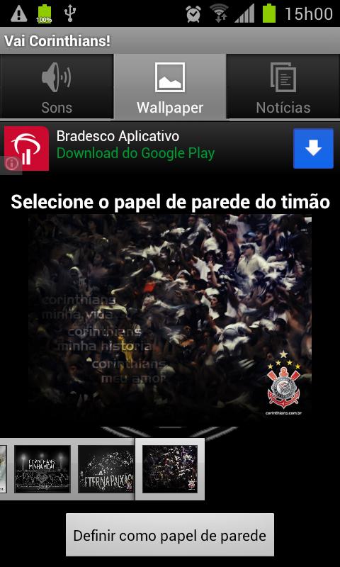 Vai Corinthians! Screen 2