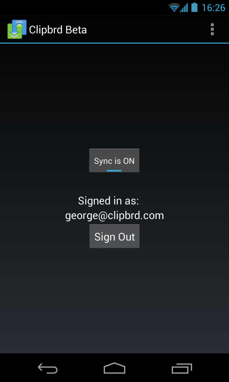 Clipbrd Beta Screen 1