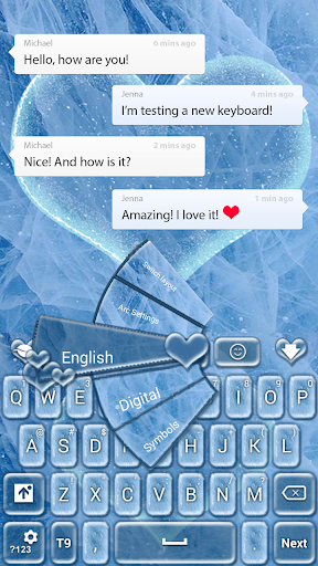 Frozen Love Keyboard