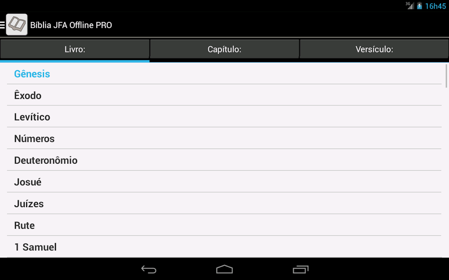 Bíblia Sagrada JFA Offline - screenshot