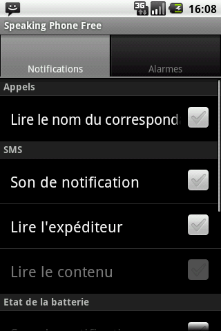 Android application Speaking Phone Pro screenshort