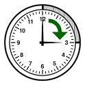 Alarm every 15 minutes icon