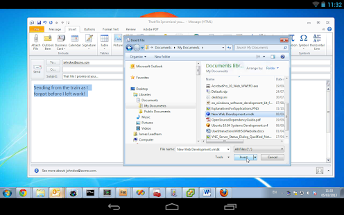 VNC Viewer Screenshot