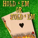 Hold Em Or Fold Em Heads UP logo