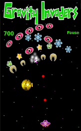 Gravity Invaders in Space. Pro poster 3