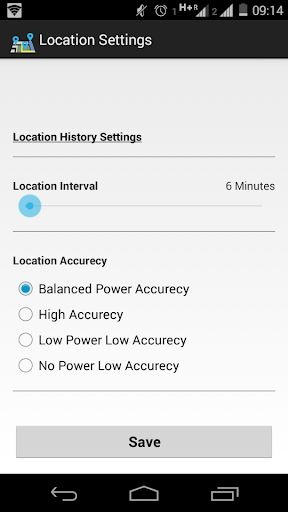 GPS Location History