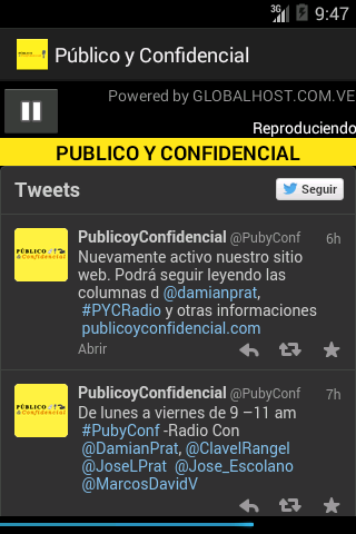 PUBLICO Y CONFIDENCIAL