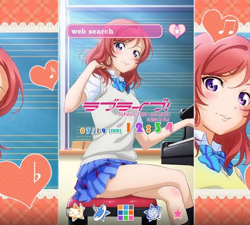 Android application ラブライブ！きせかえテーマ4 screenshort