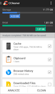  CCleaner- gambar mini tangkapan layar  