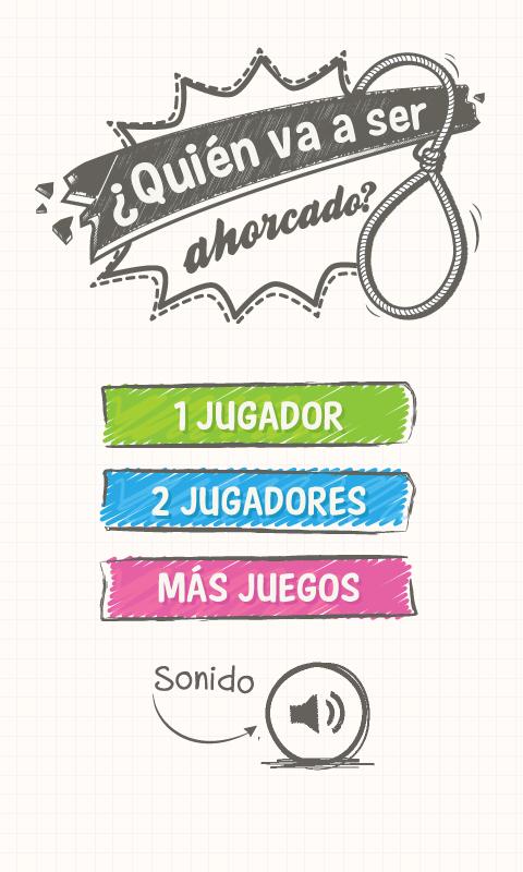 Android application Ahorcado screenshort