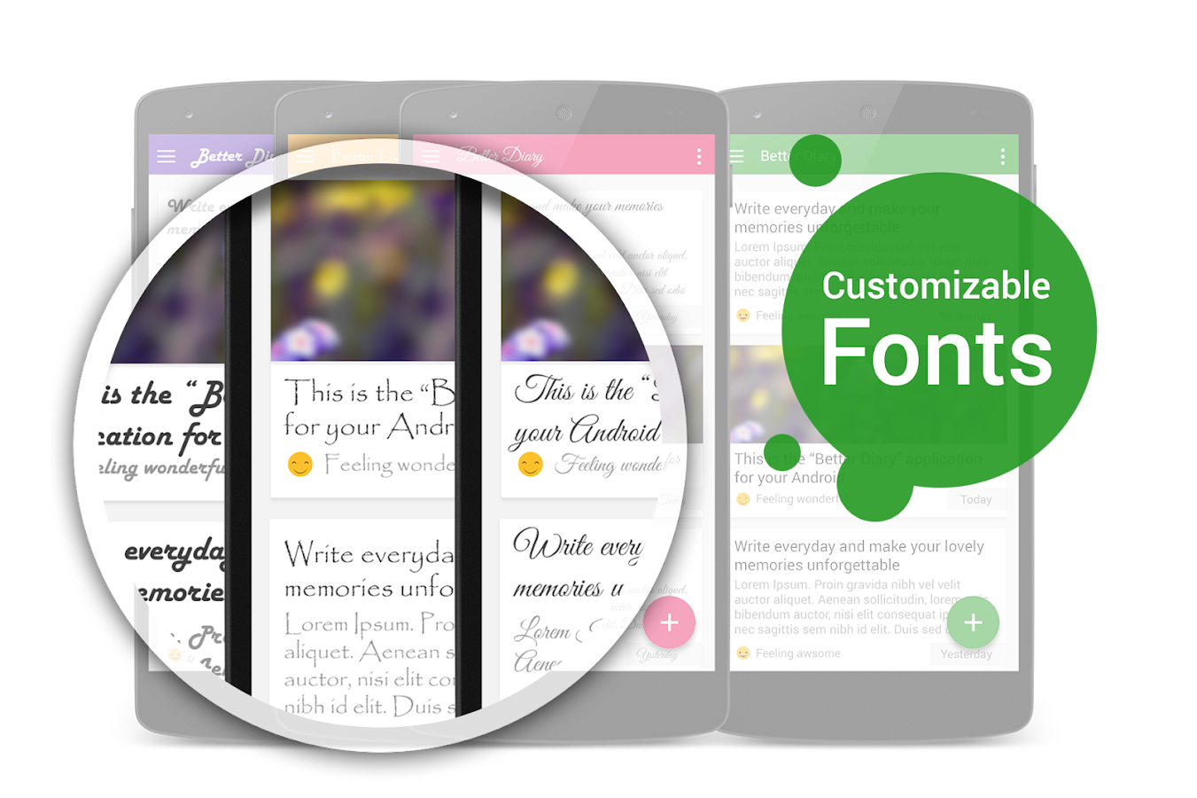    Better Diary (Journal, notes)- screenshot  