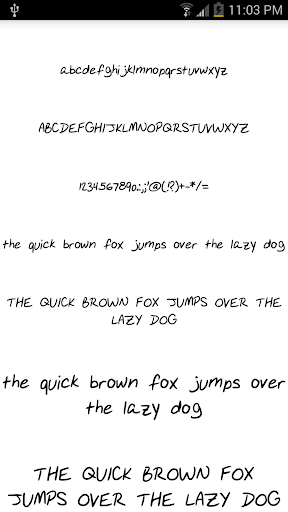 Fonts for FlipFont 14