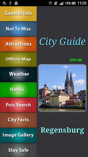 Regensburg Offline Map Guide