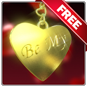 Be my Valentine live wallpeper logo
