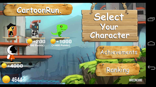 Cartoon Run Hard Game