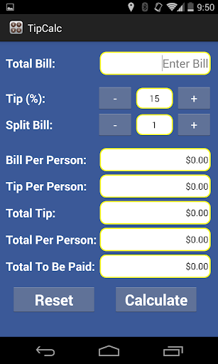 Tip Calculator