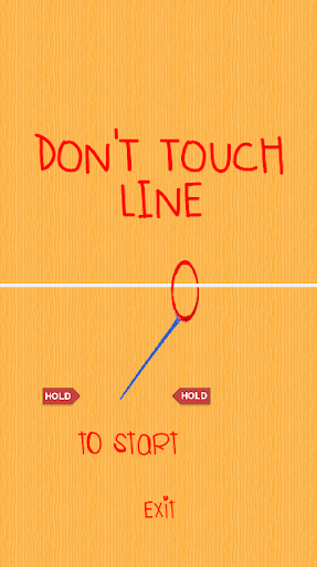 【免費街機App】DON'T TOUCH LINE-APP點子