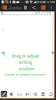 Handrite Note Notepad Lite screenshot