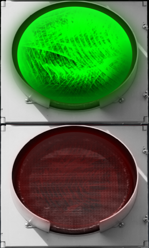 Warning Sign Traffic Lights