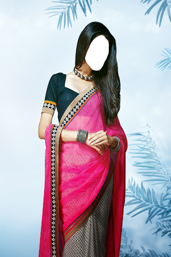 Designer Sari Photo Suit