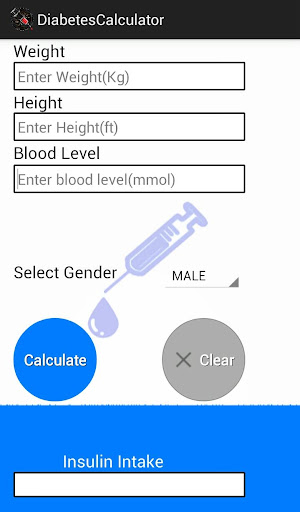 Diabetes Calculator