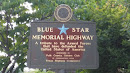 Blue Star Memorial Highway plaque