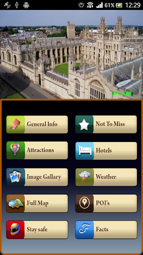 Oxford Offline MapTravel Guide