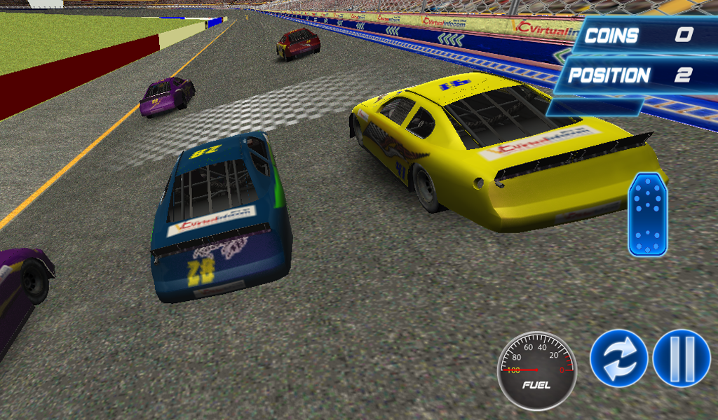 Android application Racing Cars screenshort