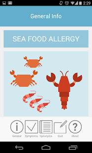 Lastest Seafood Allergy APK for Android