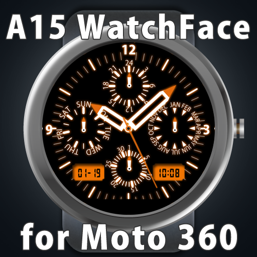 A15 WatchFace for Moto 360 LOGO-APP點子