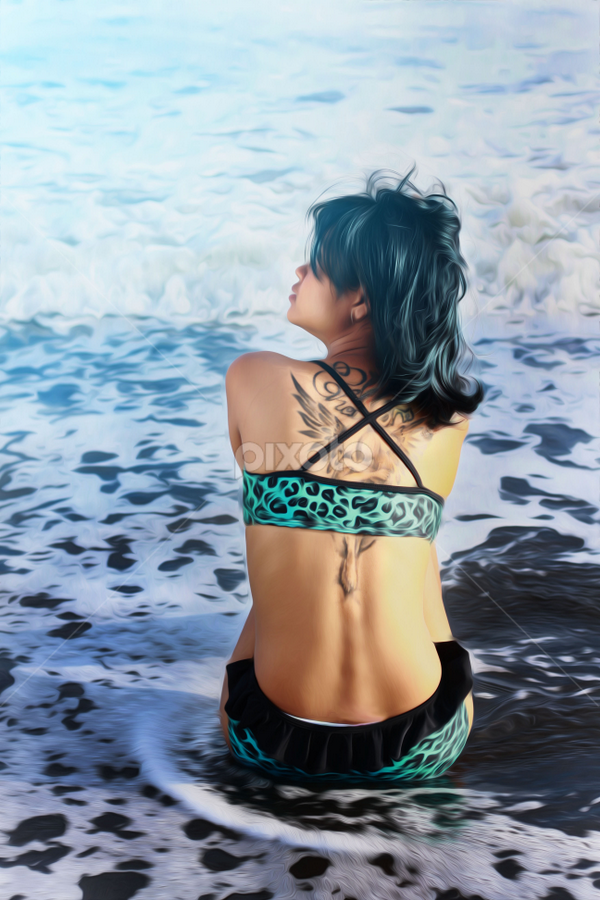 Wavy by Bli Cahaya - People Portraits of Women