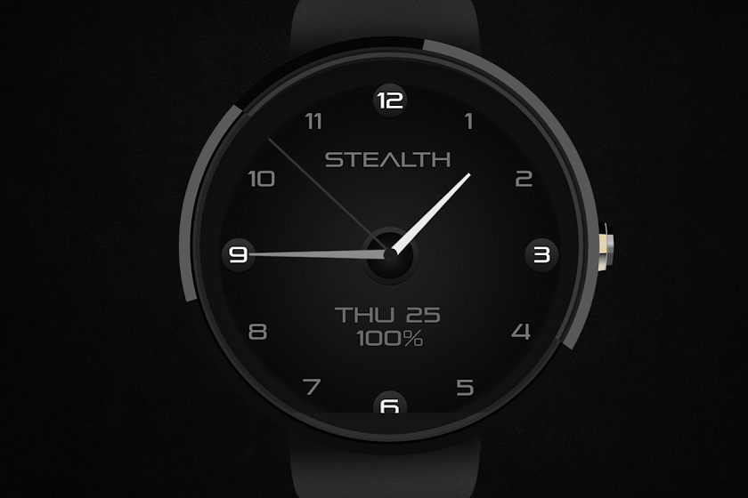 Stealth Watch Face Screen 1