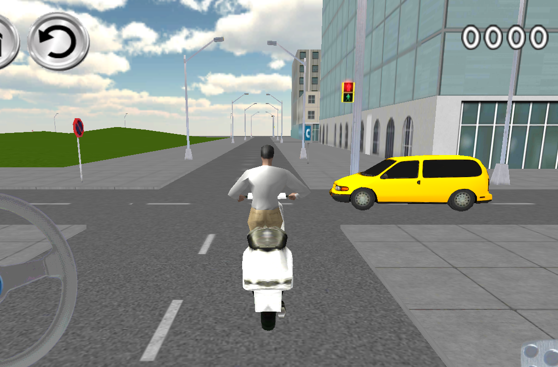 Kota Motor Scooter Parkir 3D Apl Android Di Google Play