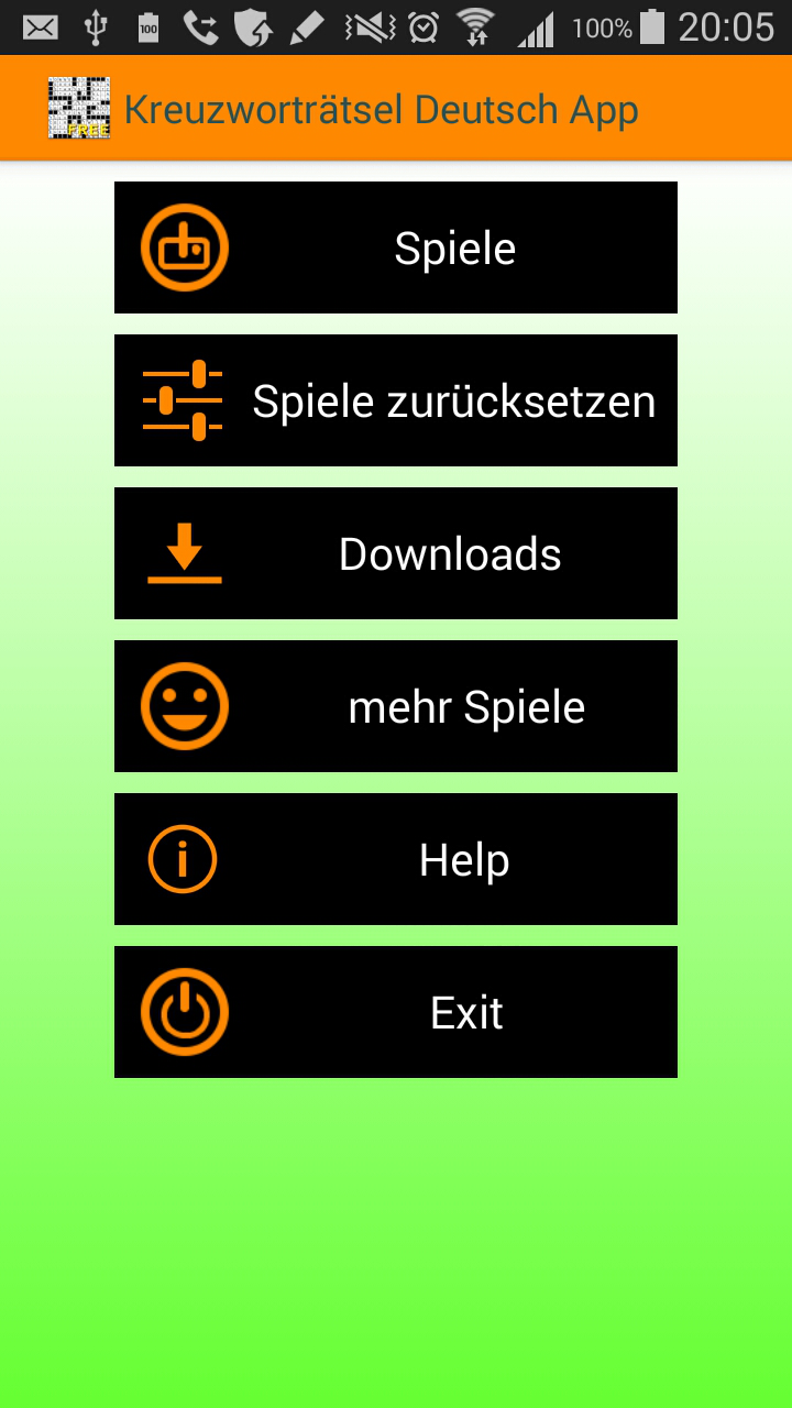 Android application Crossword Puzzles English - Word Puzzle Games screenshort