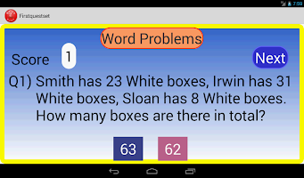 Second Grade Kids Math Guru APK Gambar Screenshot #4