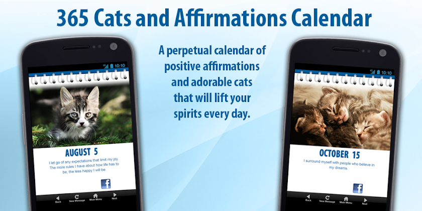 365 Cats and Affirmations Screen 1