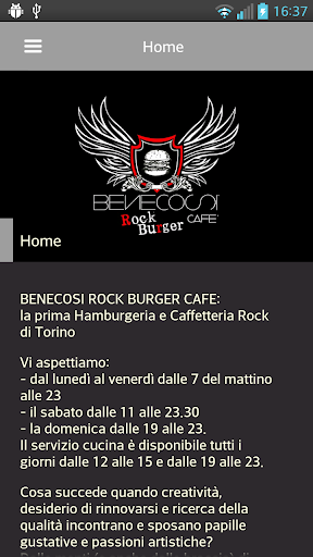 BeneCosì Rock Burger