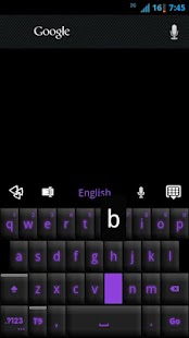 How to download GO Keyboard Black Purple Theme 1.0 apk for pc