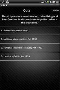 SPHR PHR Questions simulator Screenshots 7