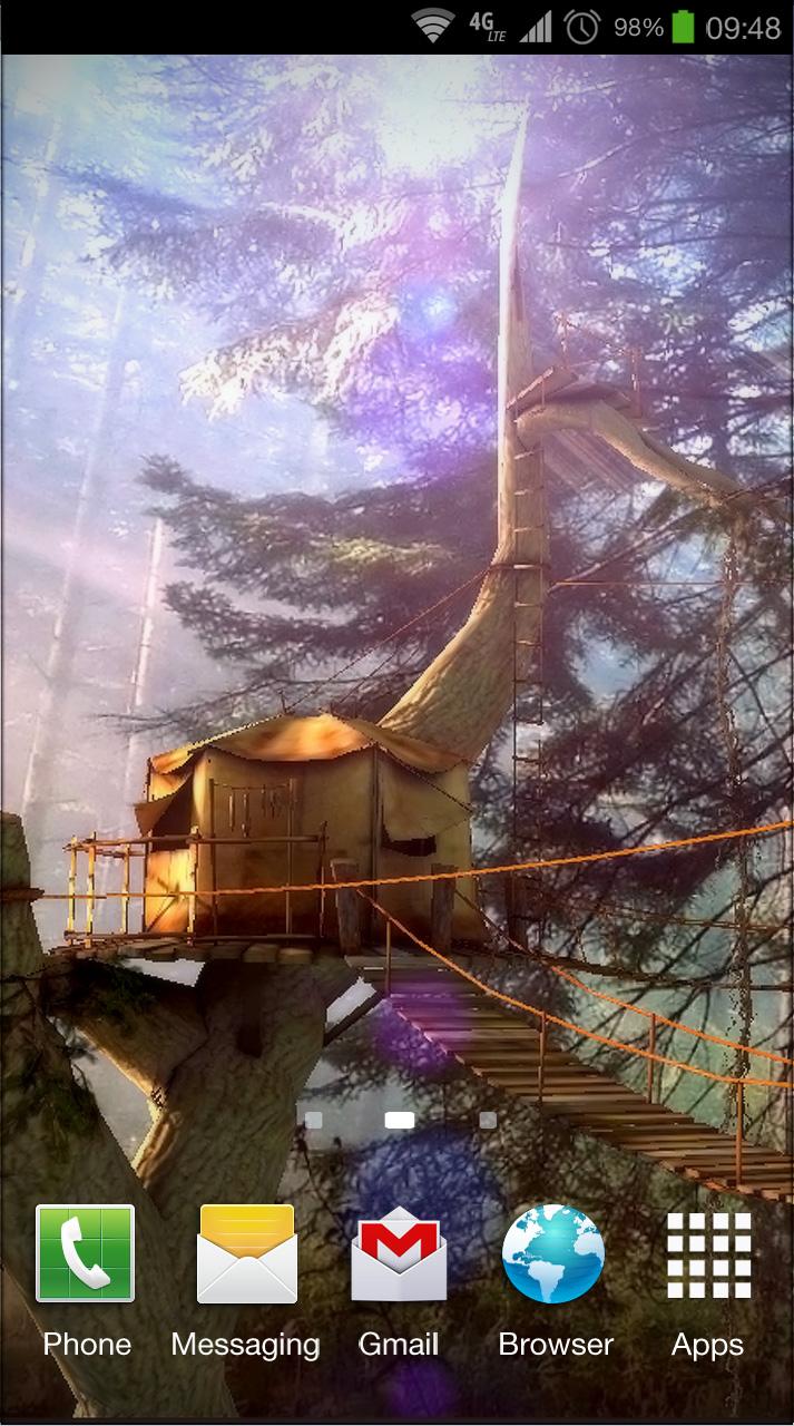 Tree Village 3D Pro lwp Screen 2
