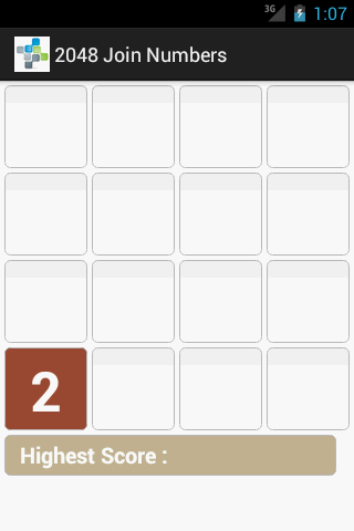 2048 Join Numbers