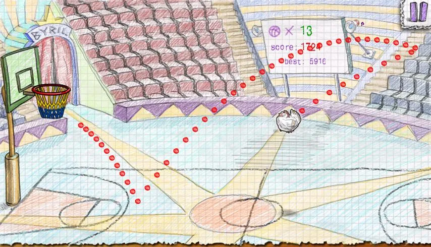   Doodle Basketball 2- screenshot 