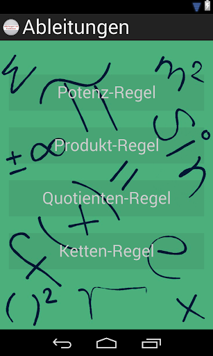 Mathe Ableitung Derivation