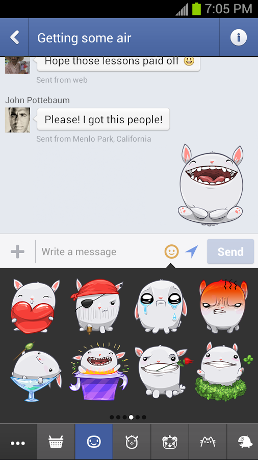 Facebook Messenger Android