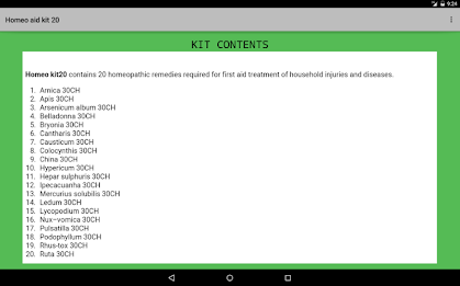 Homeopathic aid kit 20 poster 10
