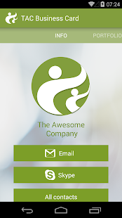 How to get TAC Business Card lastet apk for android